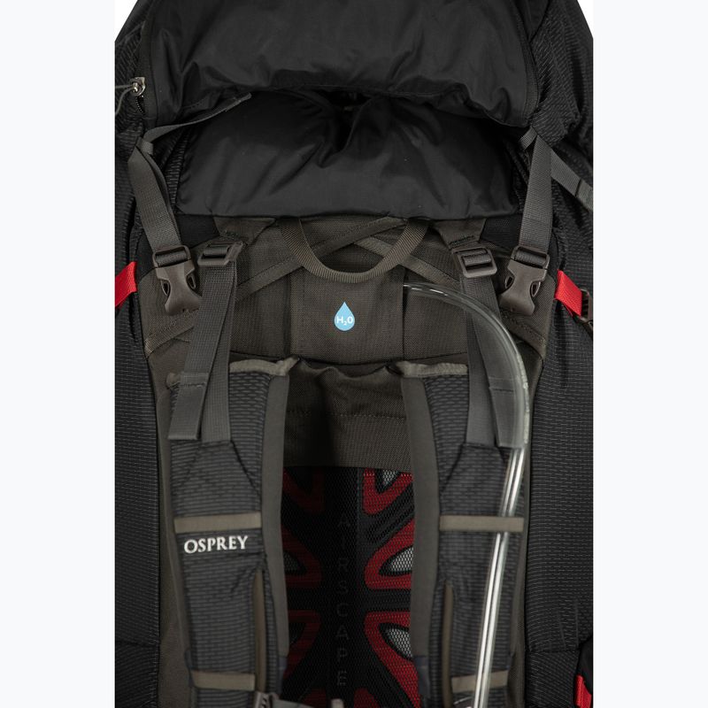 Vyriška žygio kuprinė Osprey Aether Plus 100 l black 8