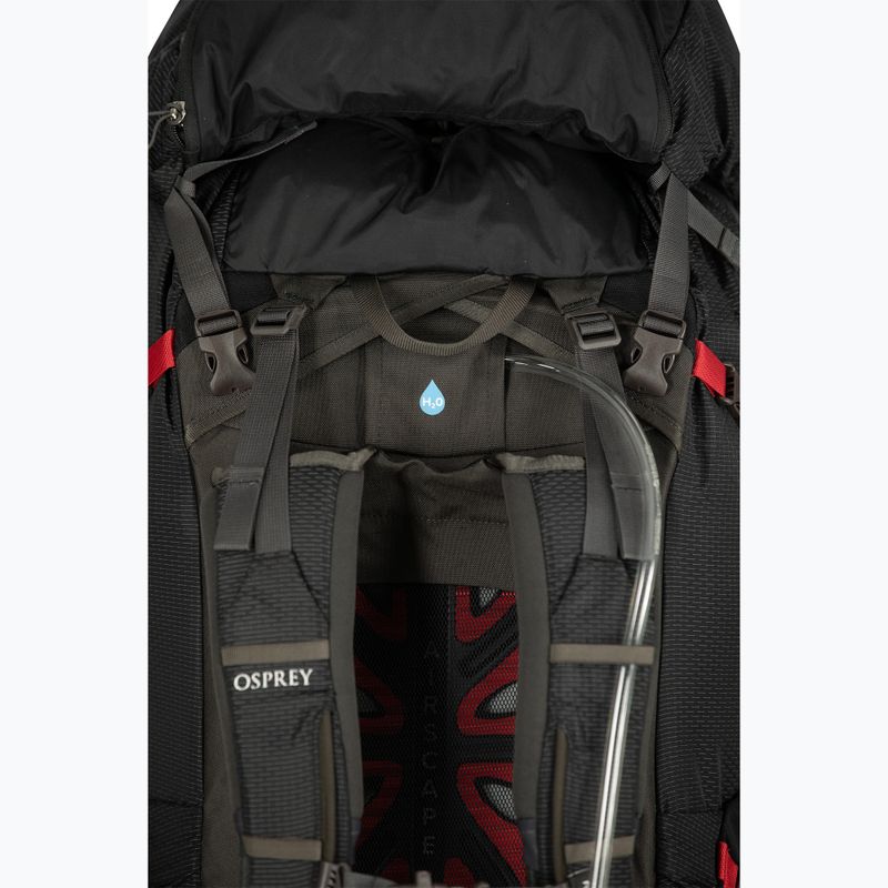 Vyriška žygio kuprinė Osprey Aether Plus 100 l black 7