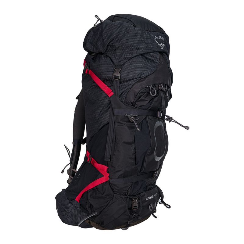 Vyriška turistinė kuprinė Osprey Aether Plus 70 l black 10002897 2