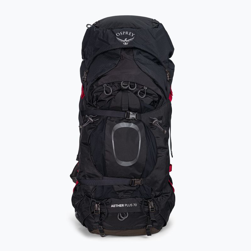 Vyriška turistinė kuprinė Osprey Aether Plus 70 l black 10002897