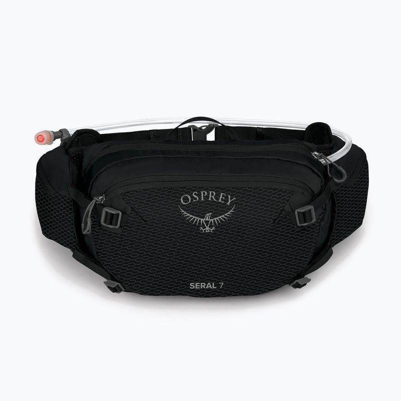 Dviračio rankinė ant juosmens Osprey Seral 7 l su gertuve 1.5 l res black 11