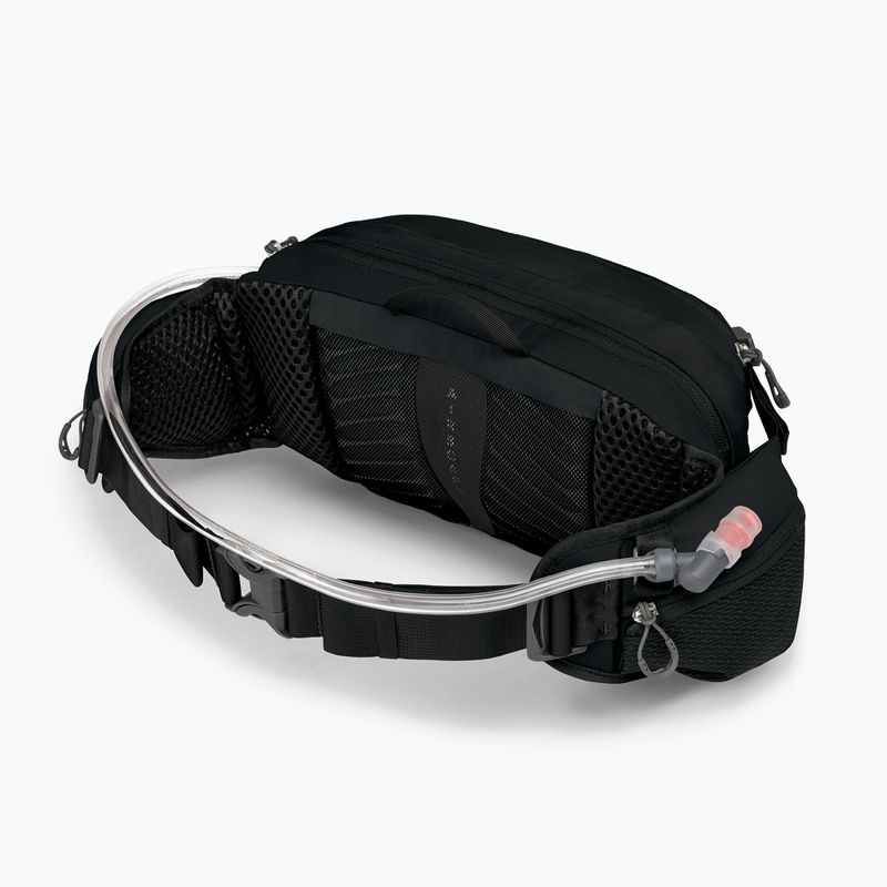 Dviračio rankinė ant juosmens Osprey Seral 7 l su gertuve 1.5 l res black 12