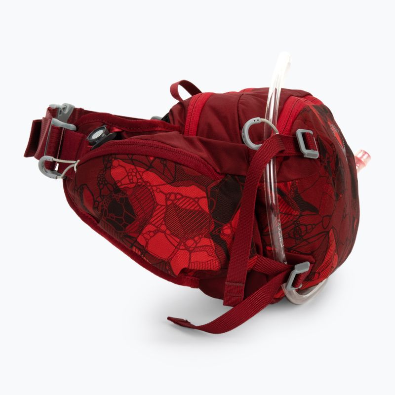 Dviračio rankinė ant juosmens Osprey Seral 7 l su gertuve 1.5 l res claret red 3