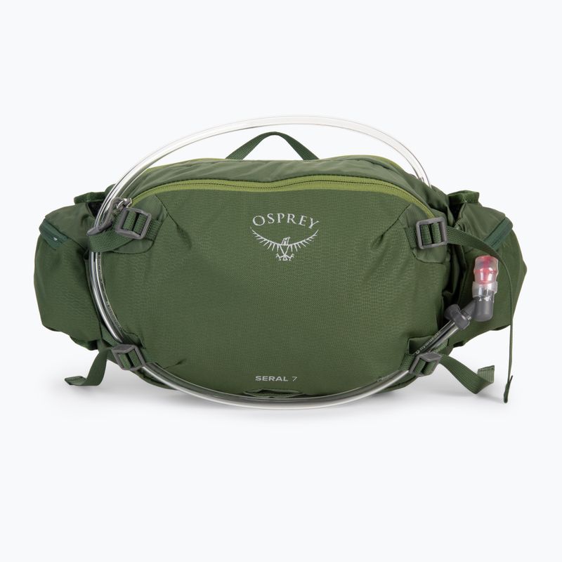Dviračio rankinė ant juosmens Osprey Seral 7 l su gertuve 1.5 l dustmoss green 2
