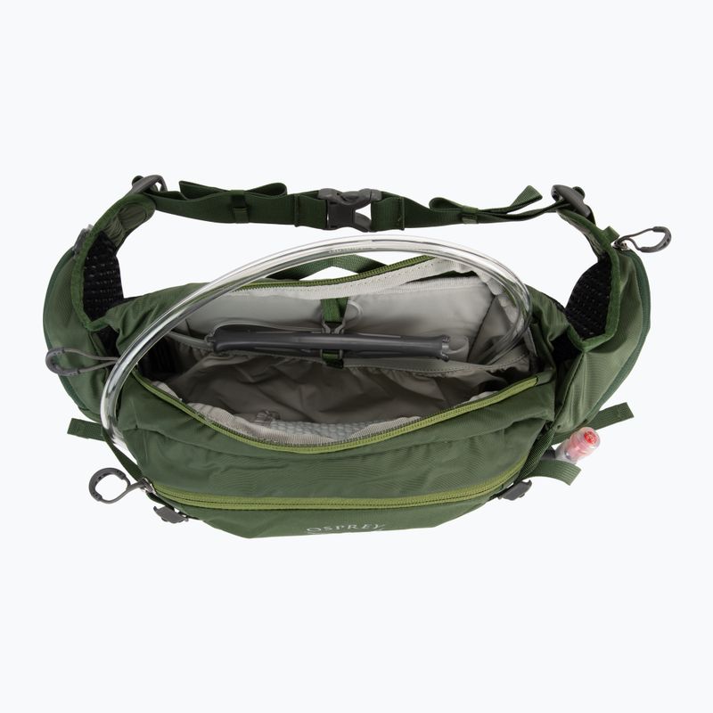 Dviračio rankinė ant juosmens Osprey Seral 7 l su gertuve 1.5 l dustmoss green 7