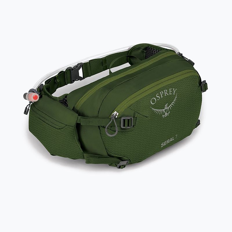 Dviračio rankinė ant juosmens Osprey Seral 7 l su gertuve 1.5 l dustmoss green 10