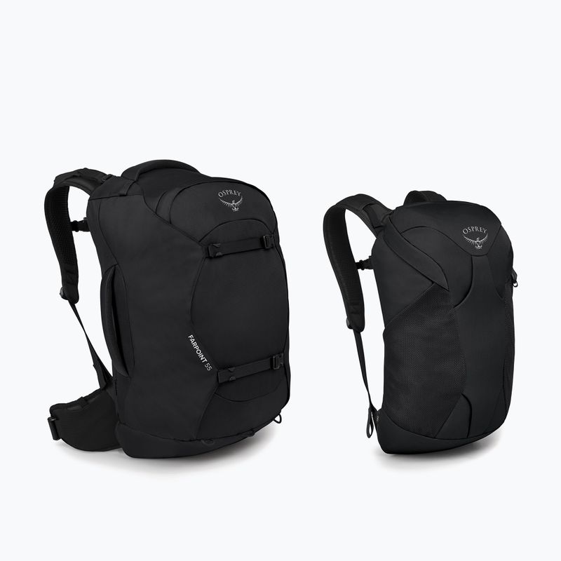 Vyriška turistinė kuprinė Osprey Farpoint 55 l black 2