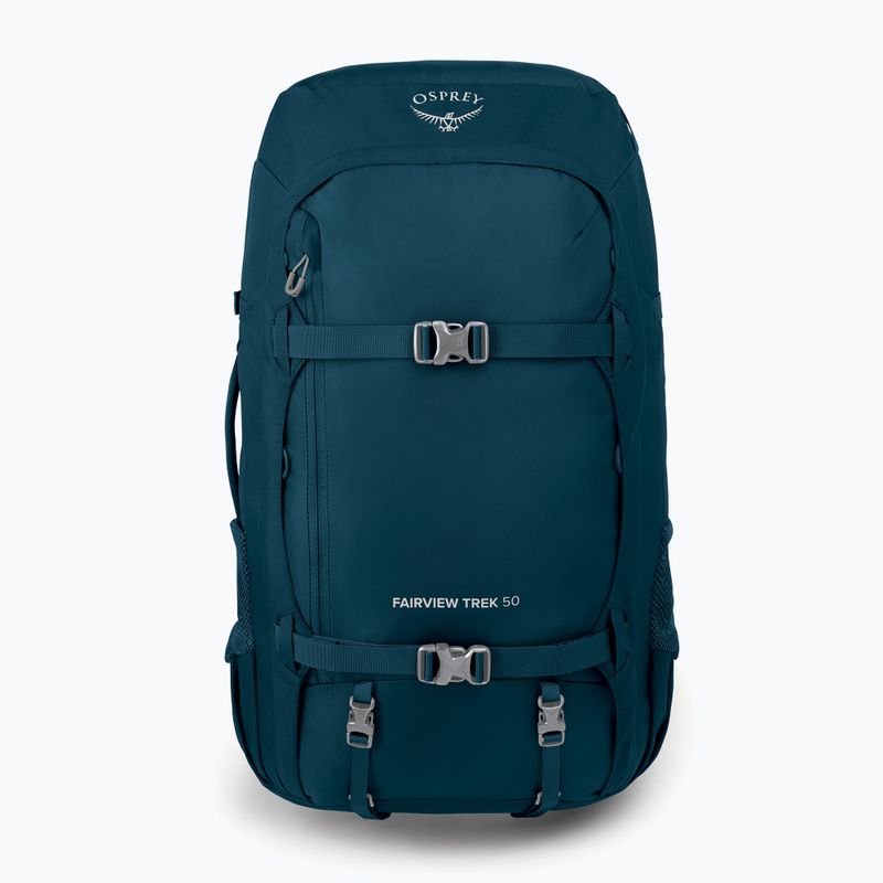 Moteriška žygio kuprinė Osprey Fairview Trek 50 l night jungle blue