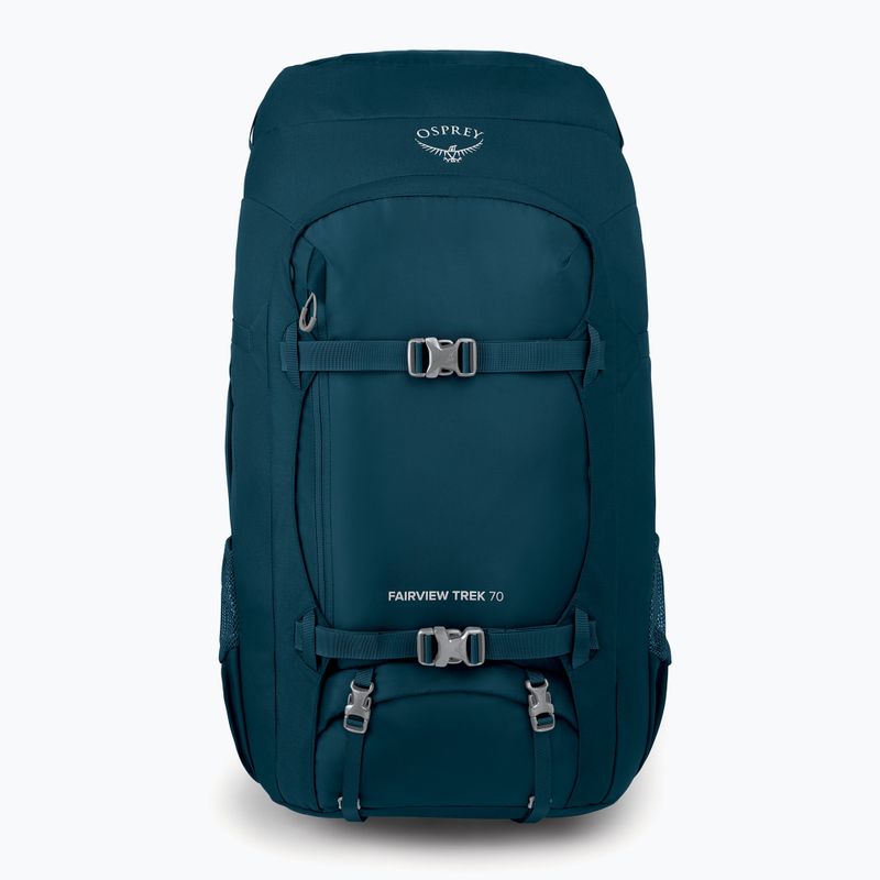 Moteriška žygio kuprinė Osprey Fairview Trek 70 l night jungle blue