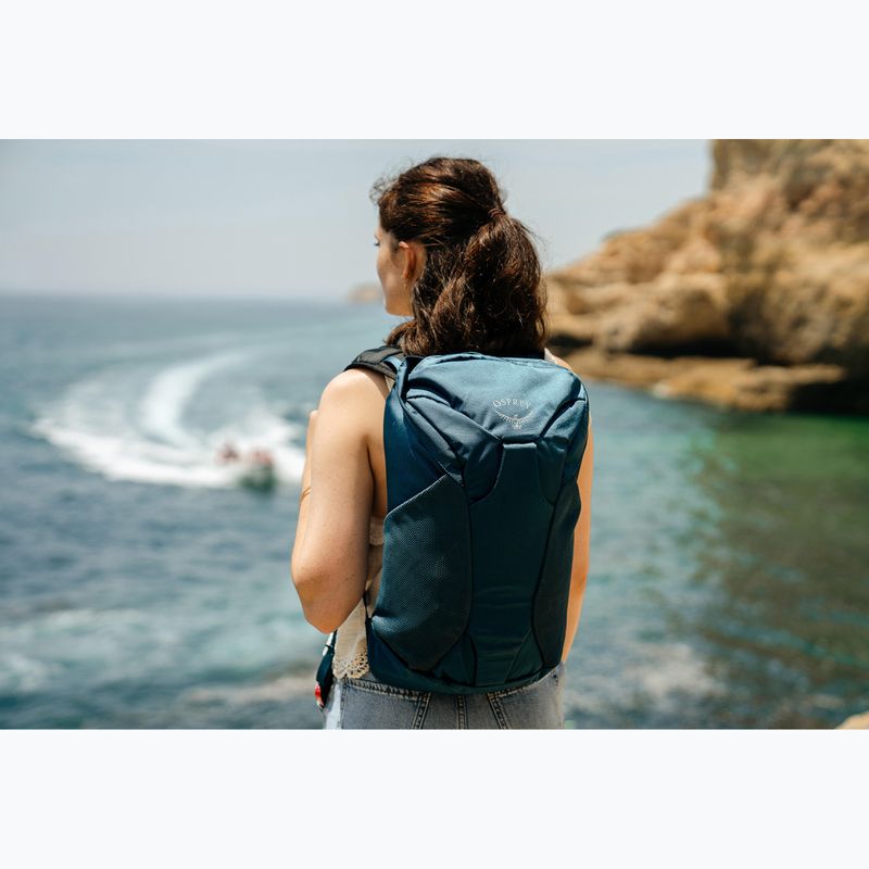 Turistinė kuprinė Osprey Farpoint Fairview Travel Daypack 15 l night jungle blue 5