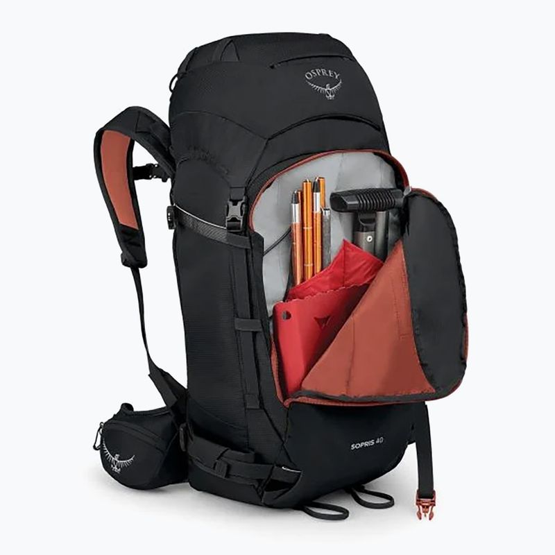 Moteriška ski touring kuprinė Osprey Sopris 40 l black 3
