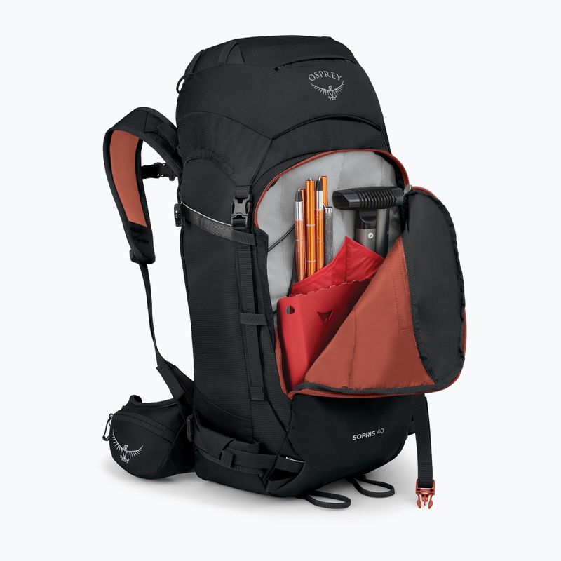 Moteriška ski touring kuprinė Osprey Sopris 40 l black 5