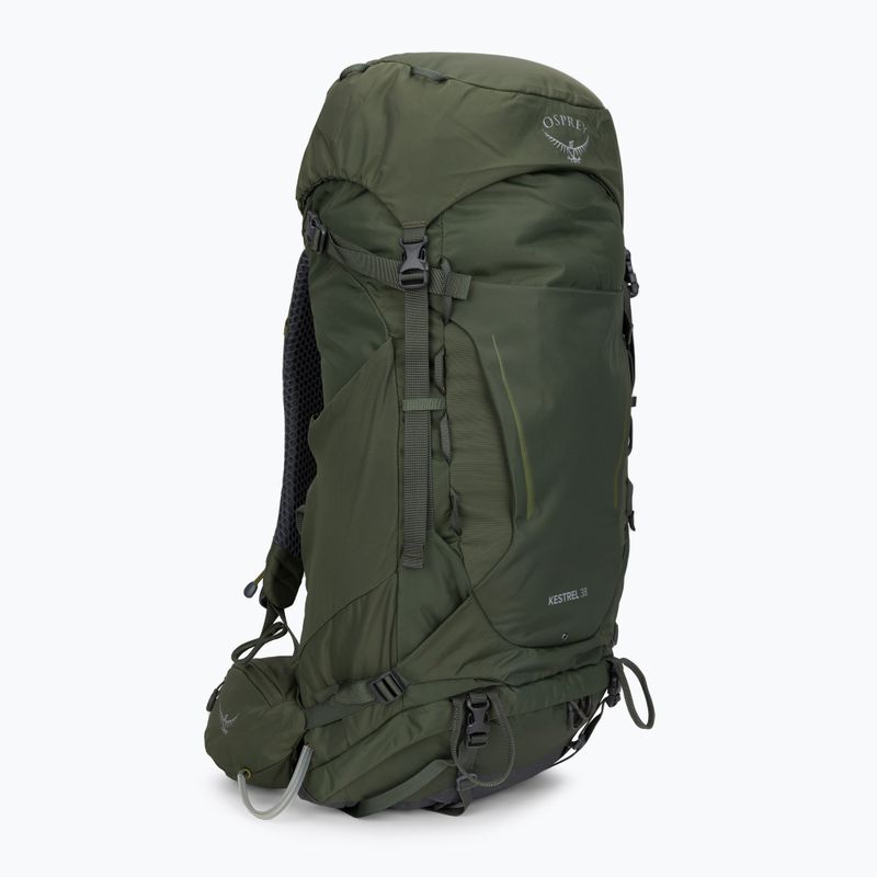 Vyriška turistinė kuprinė Osprey Kestrel 38 l green 10004769 2