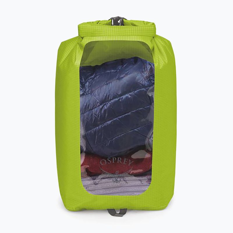 Vandeniui atsparus maišas Osprey DrySack w/Window 20 l limon