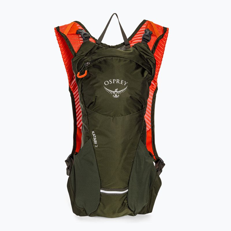 Vyriška dviračių kuprinė Osprey Katari 3 l green 10005011