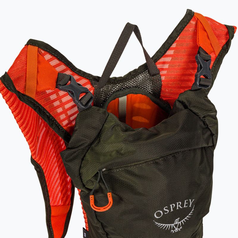Vyriška dviračių kuprinė Osprey Katari 3 l green 10005011 4