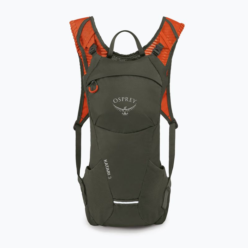 Vyriška dviračių kuprinė Osprey Katari 3 l green 10005011 5