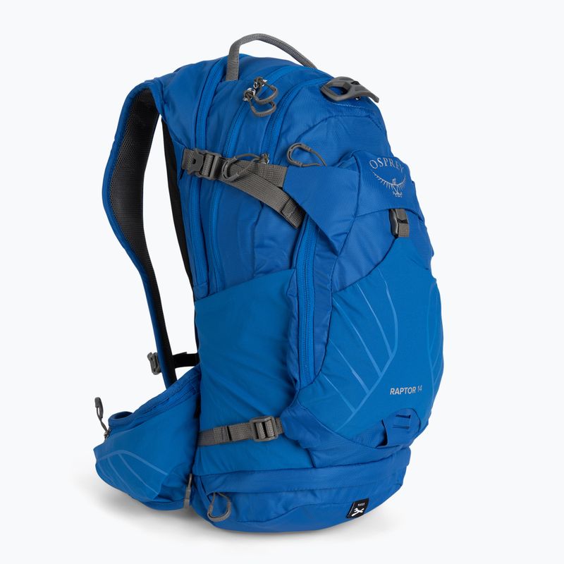 Vyriška dviračių kuprinė Osprey Raptor 14 l blue 10005044 2