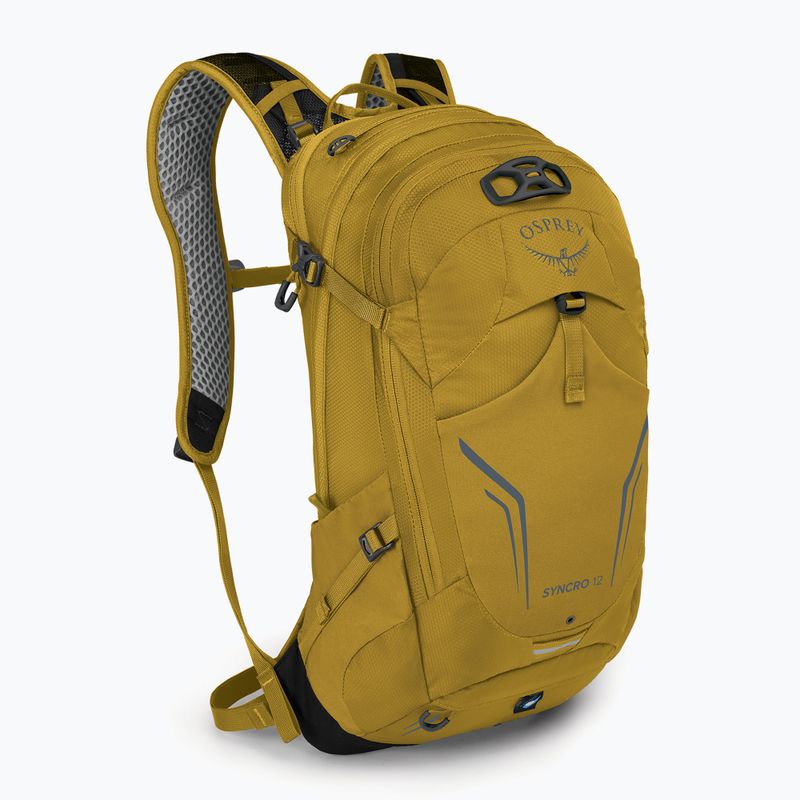 Vyriška dviračių kuprinė Osprey Syncro 12 l primavera yellow 2