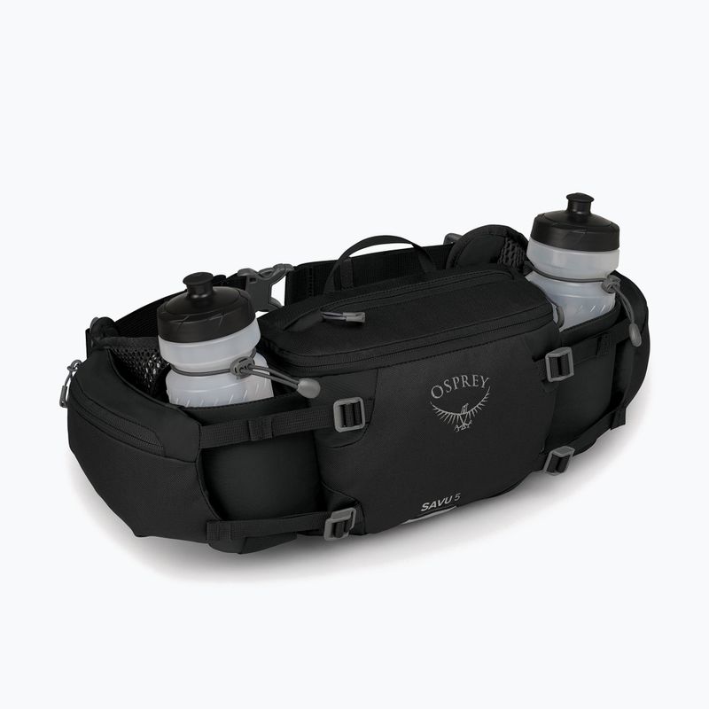 Dviračio rankinė ant juosmens Osprey Savu 5 l black 5