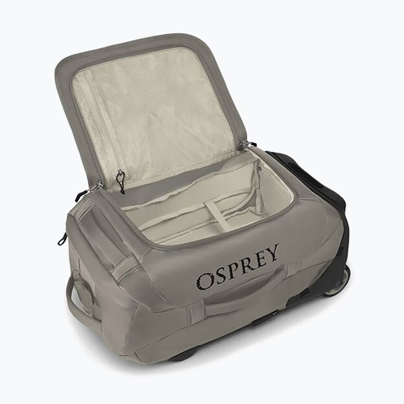 Kelioninis lagaminas Osprey Transporter Wheeled Duffel 40 l tan concrete 3