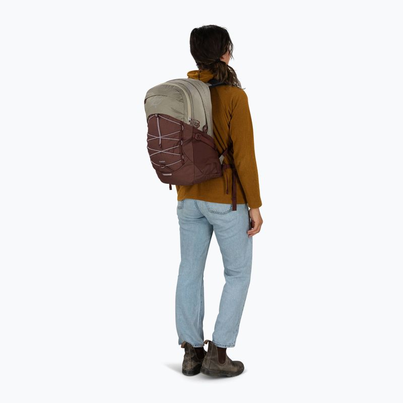 Osprey Quasar 26 l sawdust tan/raisin red city kuprinė 7