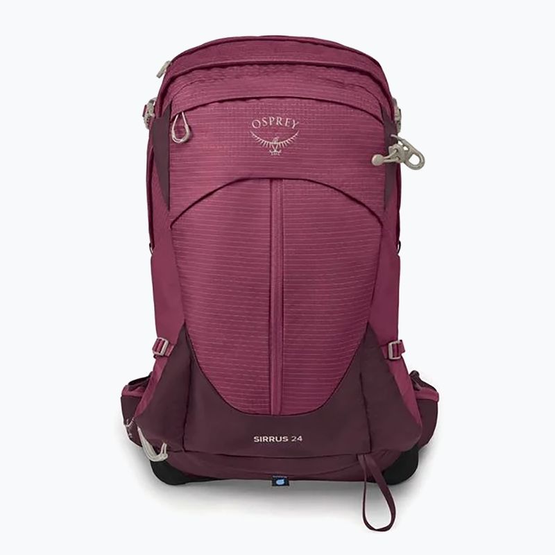 Moteriška turistinė kuprinė Osprey Sirrus 24 l elderberry purple / chiru tan