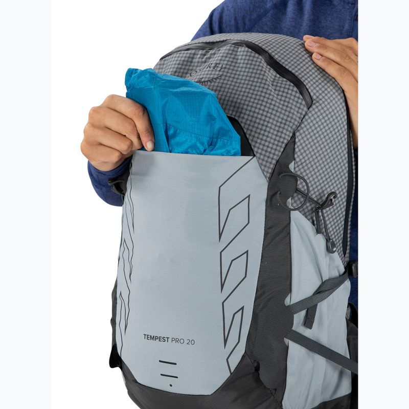 Moteriška turistinė kuprinė Osprey Tempest Pro 20 21 l silver lining 13