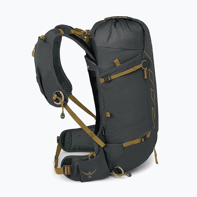 Vyriška turistinė kuprinė Osprey Talon Velocity 20 l dark charcoal/tumbleweed yellow 5