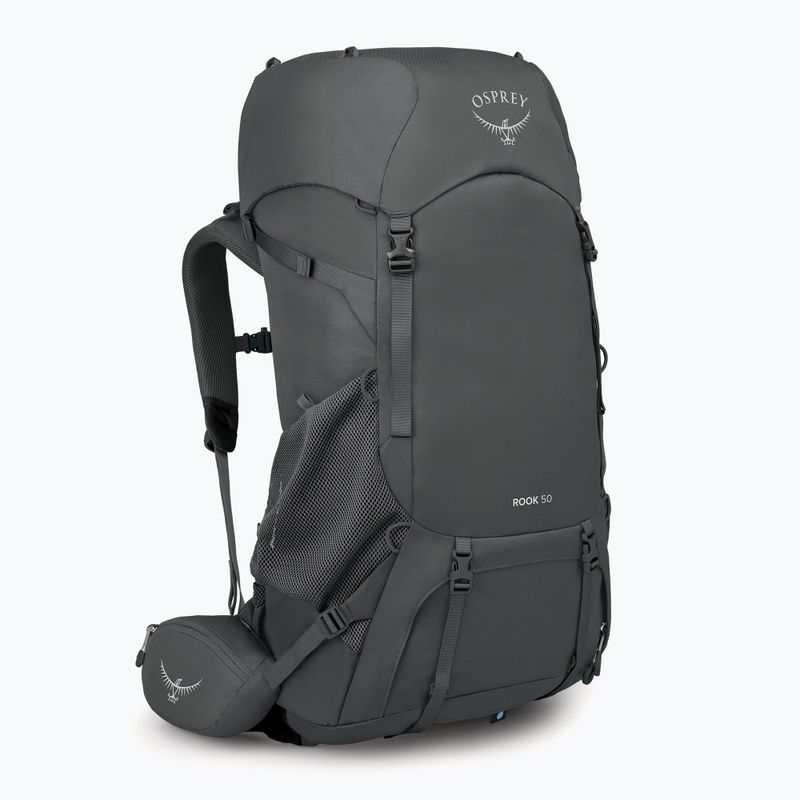 Vyriška žygio kuprinė Osprey Rook 50 l dark charcoal / silver lining 2