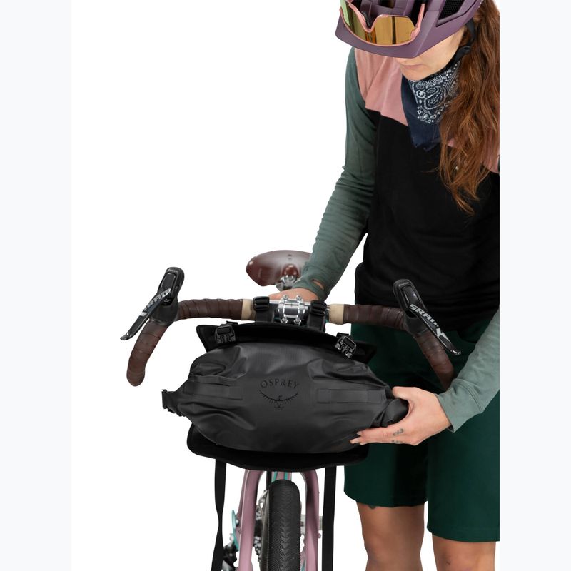 Dviračio vairo krepšys Osprey Escapist Handlebar Bag 10 l black 7