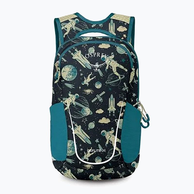 Vaikiška miesto kuprinė Osprey Daylite Youth Pack 9 l space travel print/antique blue