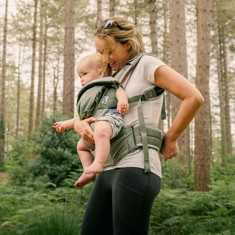 Turistinės nešynės Osprey Poco Soft Child Carrier koseret green 7