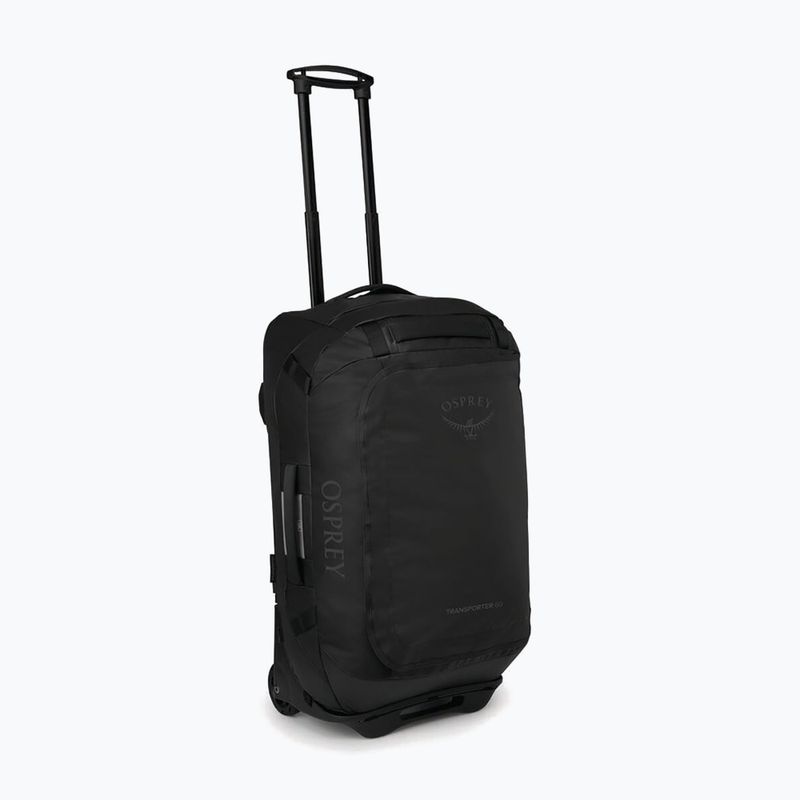 Kelioninis lagaminas Osprey Transporter Wheeled Duffel 60 l raven black