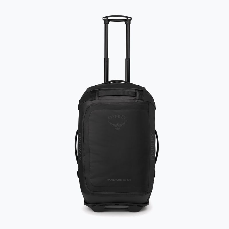Kelioninis lagaminas Osprey Transporter Wheeled Duffel 60 l raven black