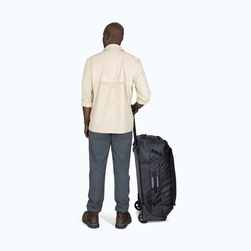 Kelioninis krepšys Osprey Transporter Wheeled Duffel 90 l raven black 10
