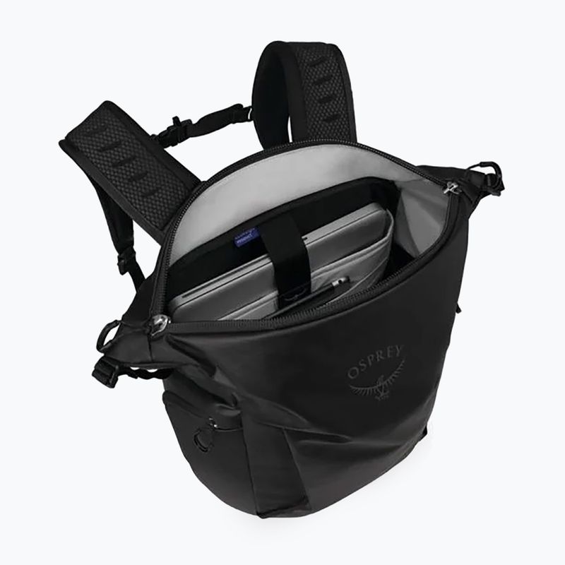 Miesto kuprinė Osprey Transporter Zinch 22 l raven black 4
