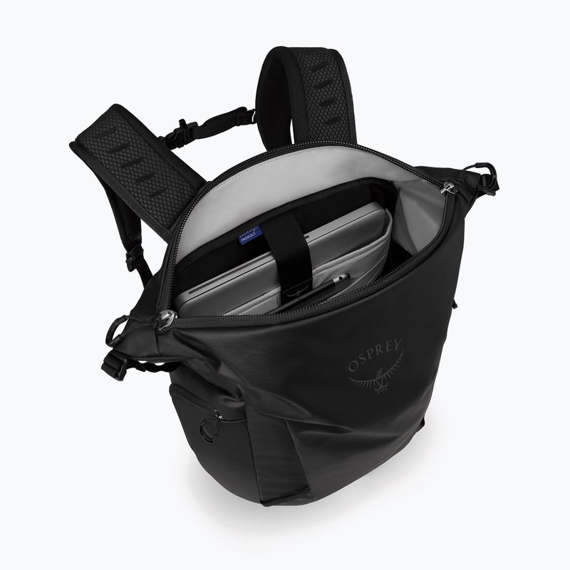 Miesto kuprinė Osprey Transporter Zinch 22 l raven black 4