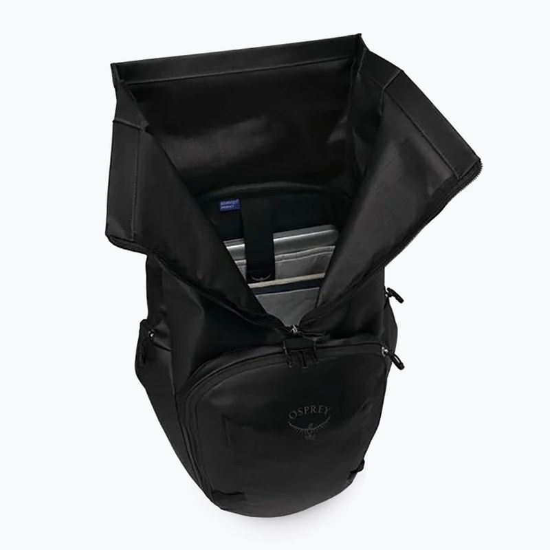 Miesto kuprinė Osprey Transporter Roll Top 20 l raven black 4