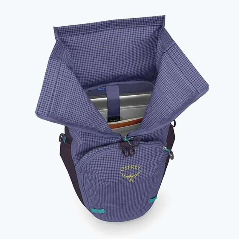 Miesto kuprinė Osprey Transporter Roll Top 20 l euphoria purple 4