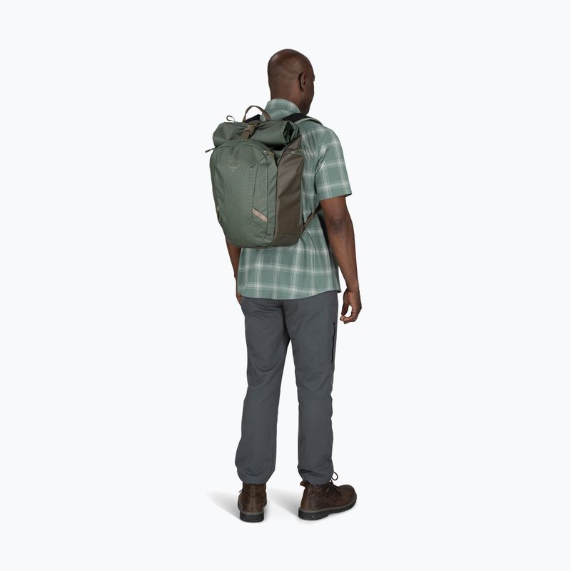 Miestinis kuprinė Osprey Transporter Roll Top 30 l pine leaf 6