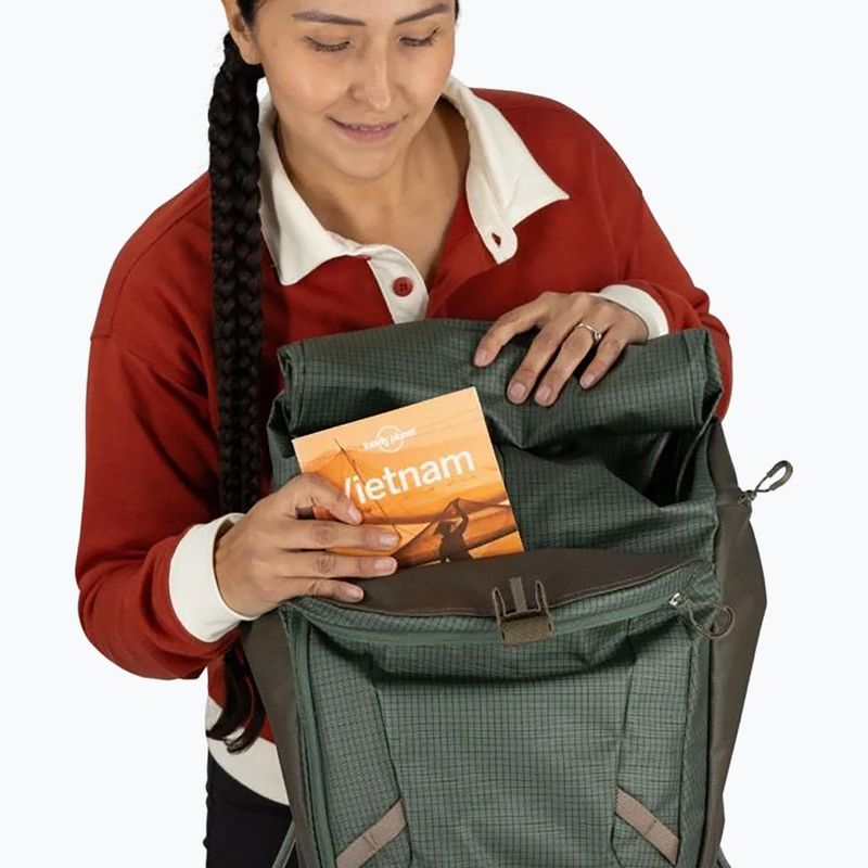 Miesto kuprinė Osprey Transporter Roll Top 20 l pine leaf 8