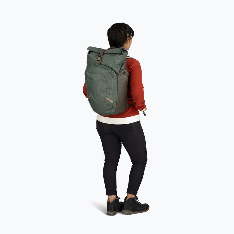 Miestinis kuprinė Osprey Transporter Roll Top 30 l pine leaf 9