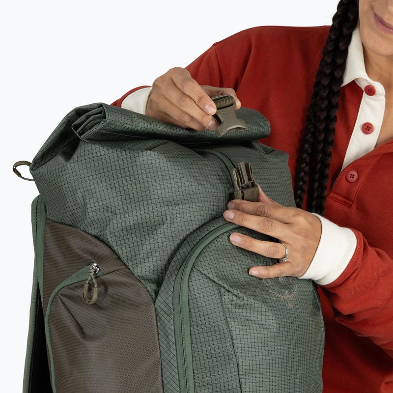 Miestinis kuprinė Osprey Transporter Roll Top 30 l pine leaf 11