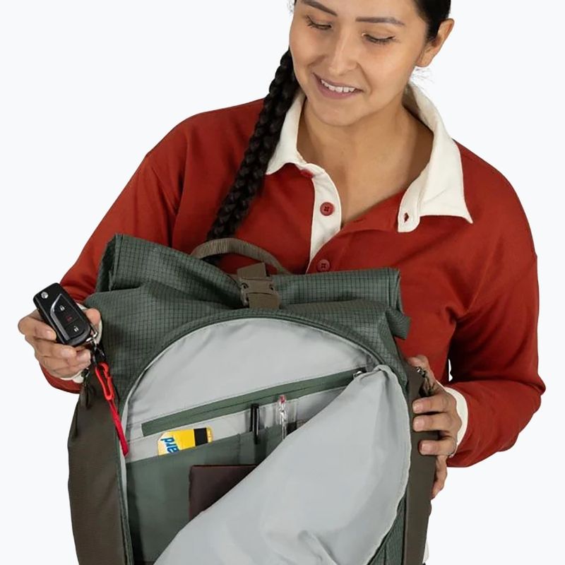 Miesto kuprinė Osprey Transporter Roll Top 20 l pine leaf 11