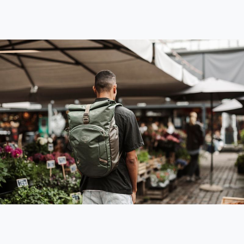 Miestinis kuprinė Osprey Transporter Roll Top 30 l pine leaf 17