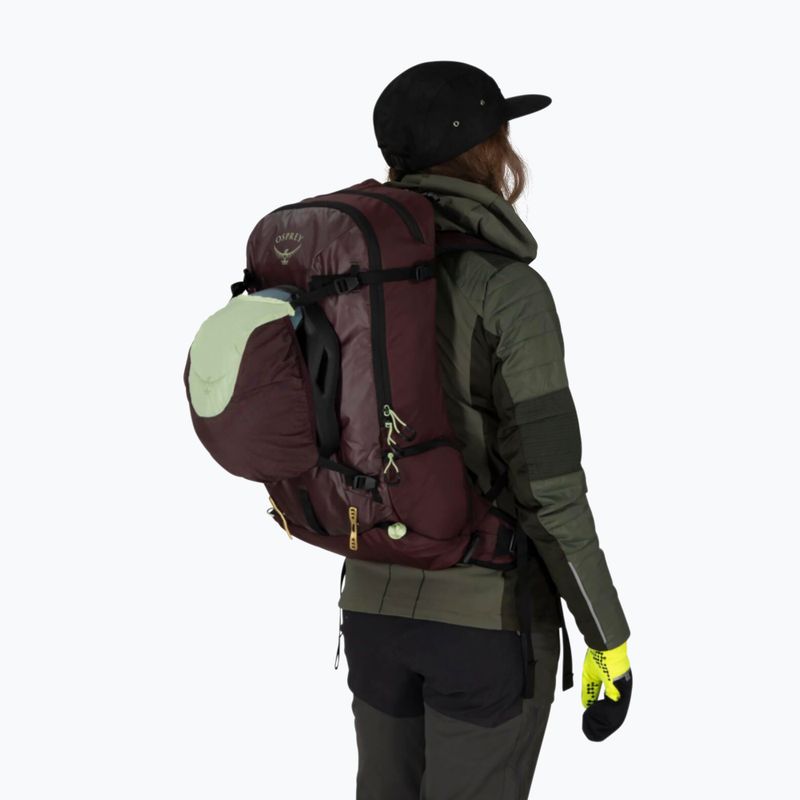 Ski touring kuprinė Osprey Firn 18 l elderberry purple/peppermint green 5