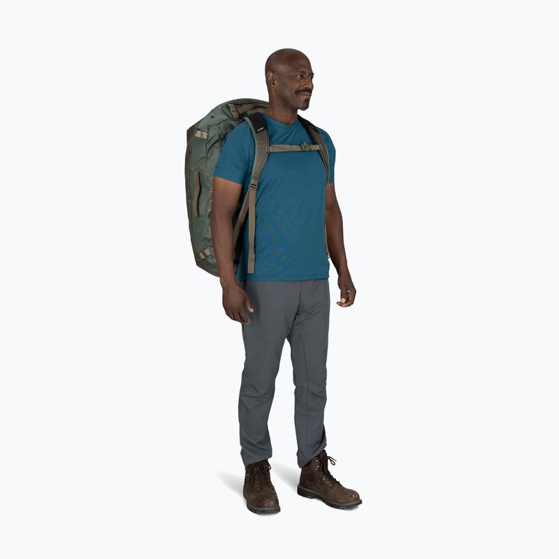 Kelioninė kuprinė Osprey Transporter Duffel 95 l pine leaf/earl grey 6