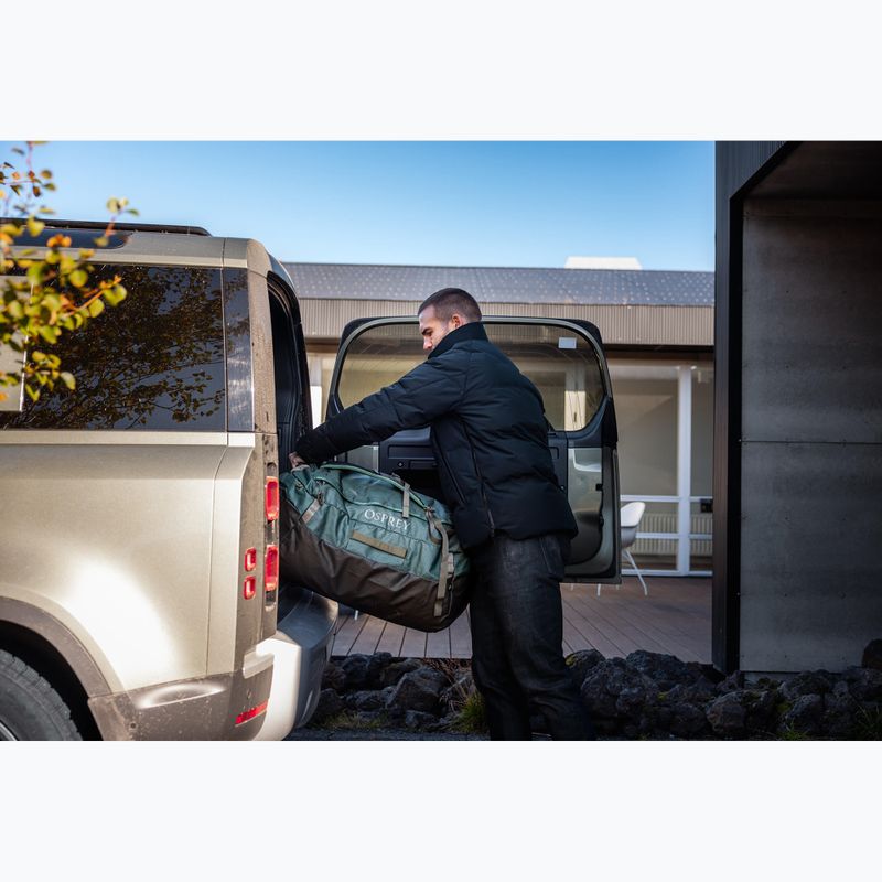 Kelioninė kuprinė Osprey Transporter Duffel 95 l pine leaf/earl grey 8