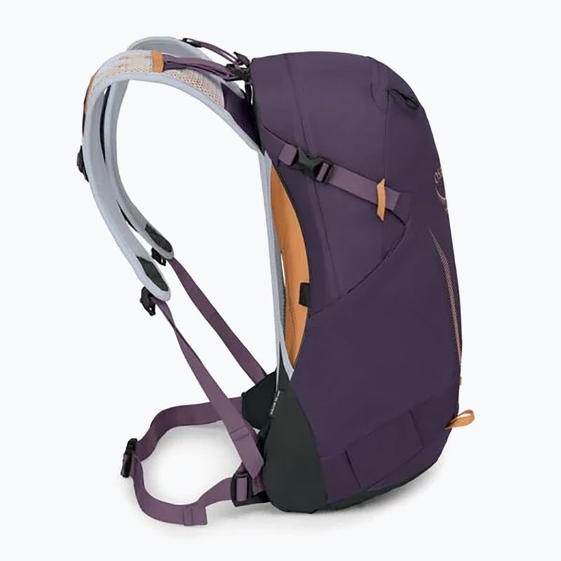 Turistinė kuprinė Osprey Hikelite 18 l purple ink / purple dusk / cheddar orange 2